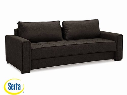 Ascott Convertible Sofa Dark Grey by Serta / Lifestyle